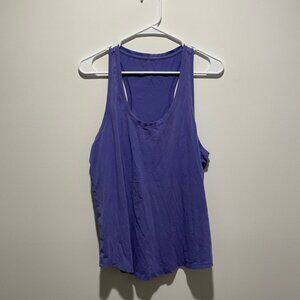Lululemon Women's Love Tank Top Purple Size 12 Pima Cotton